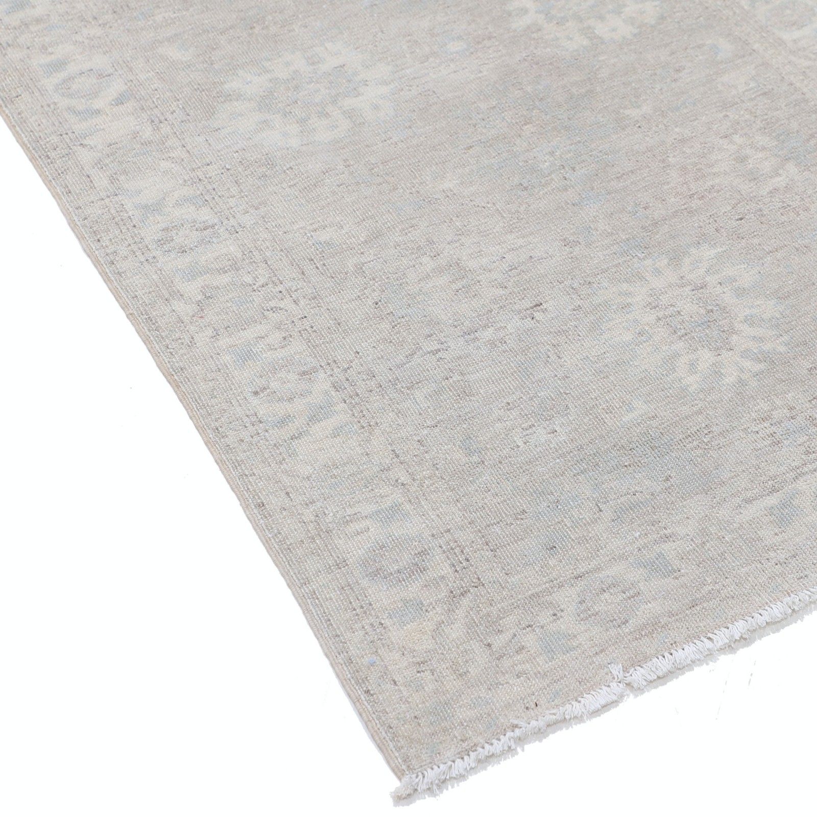 2.6x4.6 Ft Traditional Handknotted Turkish Small Rug. Beige Accent Rug. All Wool photo vinterior
