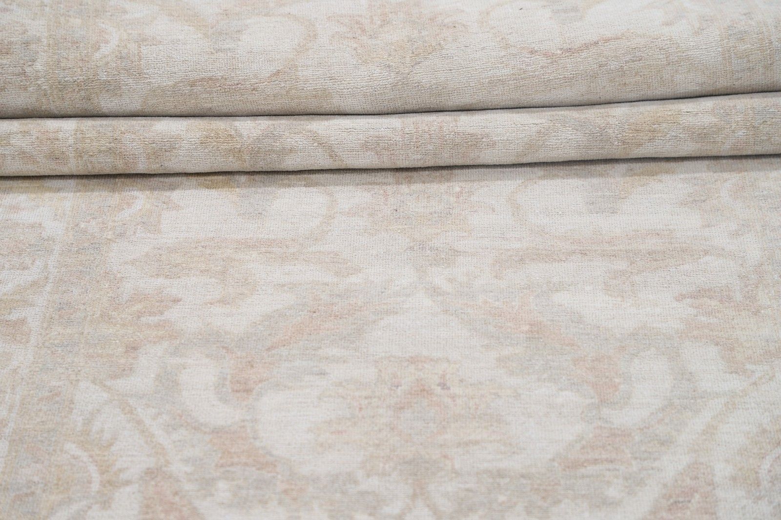 4x13 Ft Floral Hallway Runner. Beige Kitchen Runner Rug. Turkish Corridor Rug photo Textiles