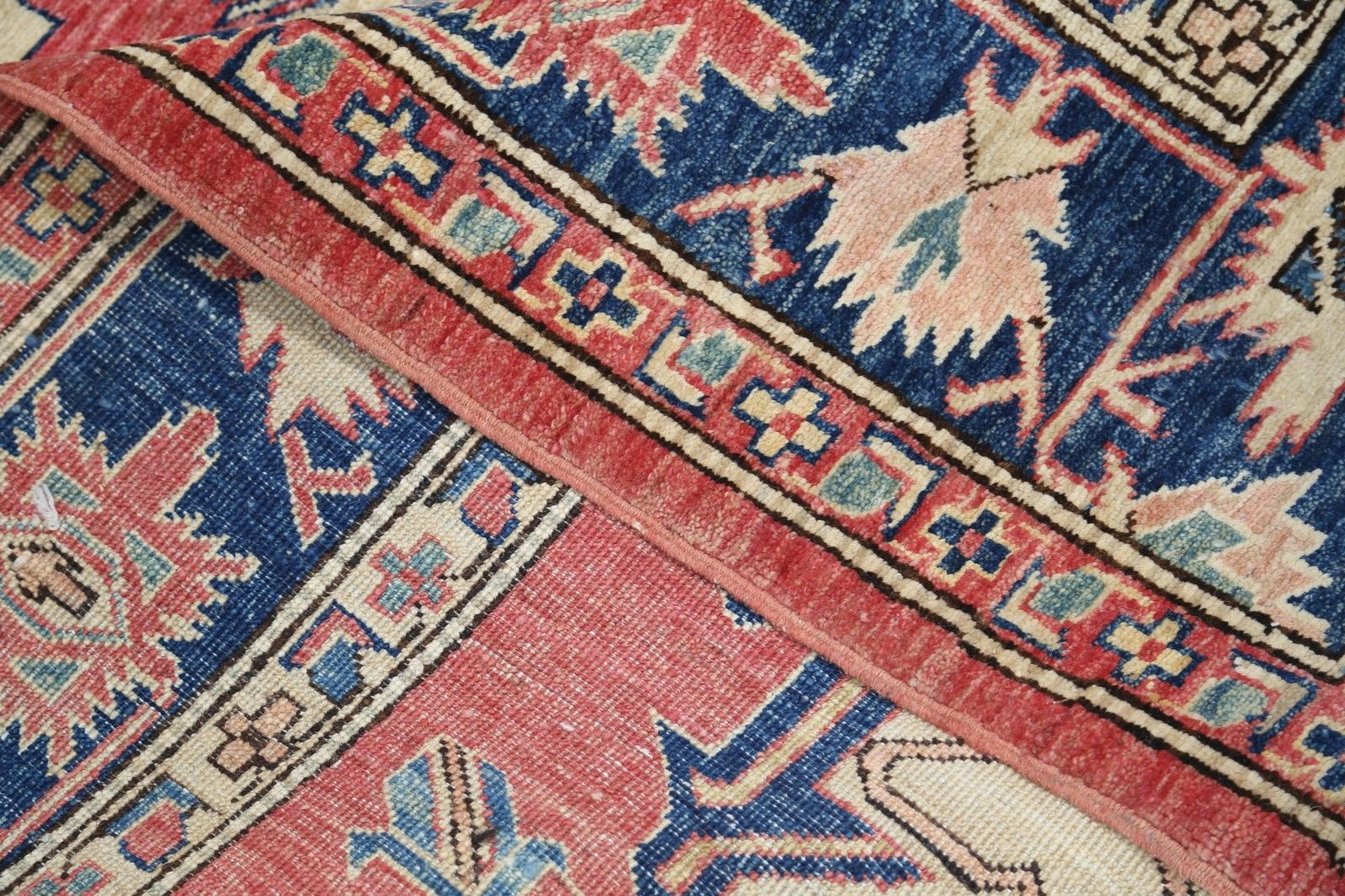Grand tapis tribal noué à la main, 219 x 305 cm (7'2" x 10'). Tapis 100 % laine pour salon photo buy