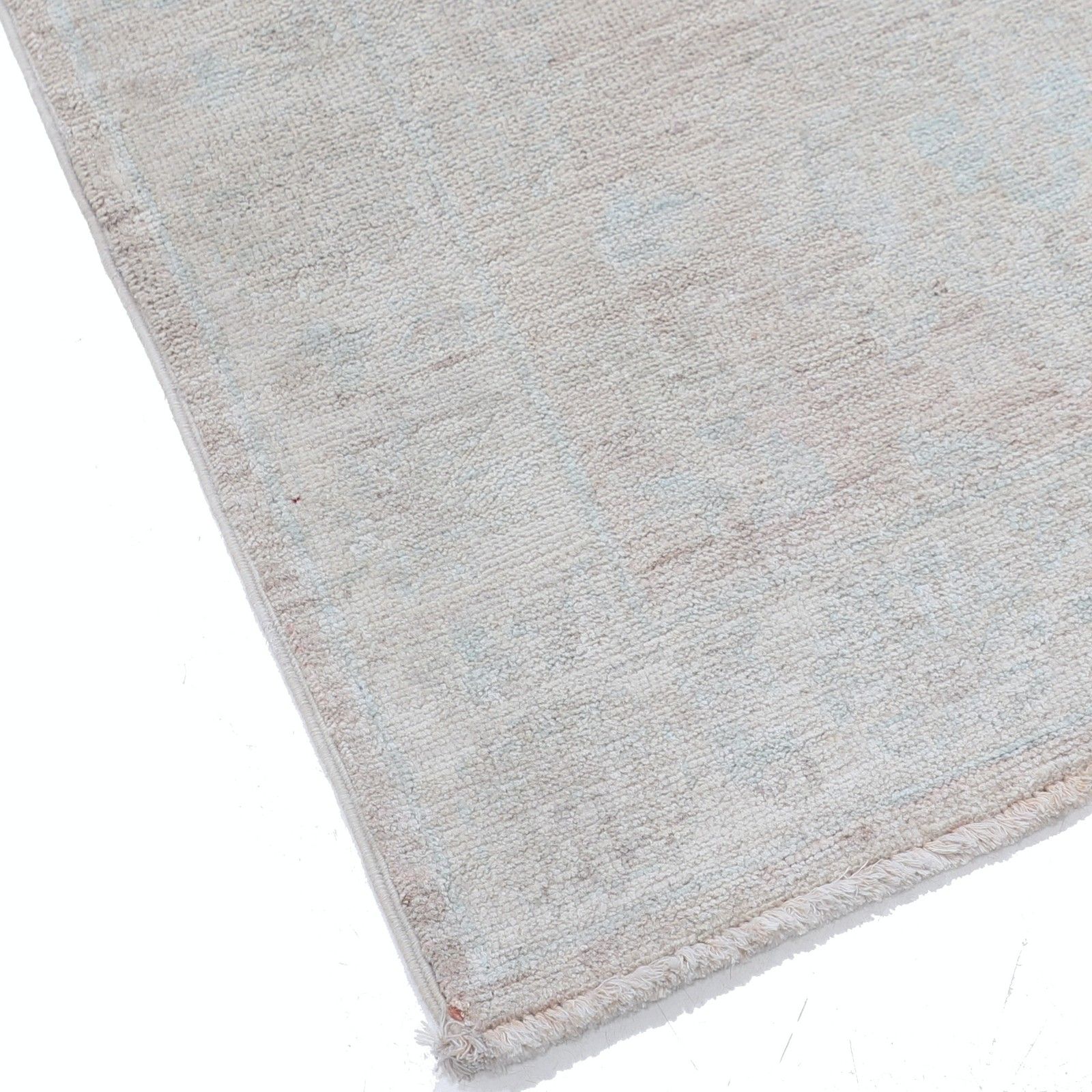 2.2x3 Ft Traditional Handknotted Beige Accent Rug For Bedroom And Entryway Decor photo vinterior