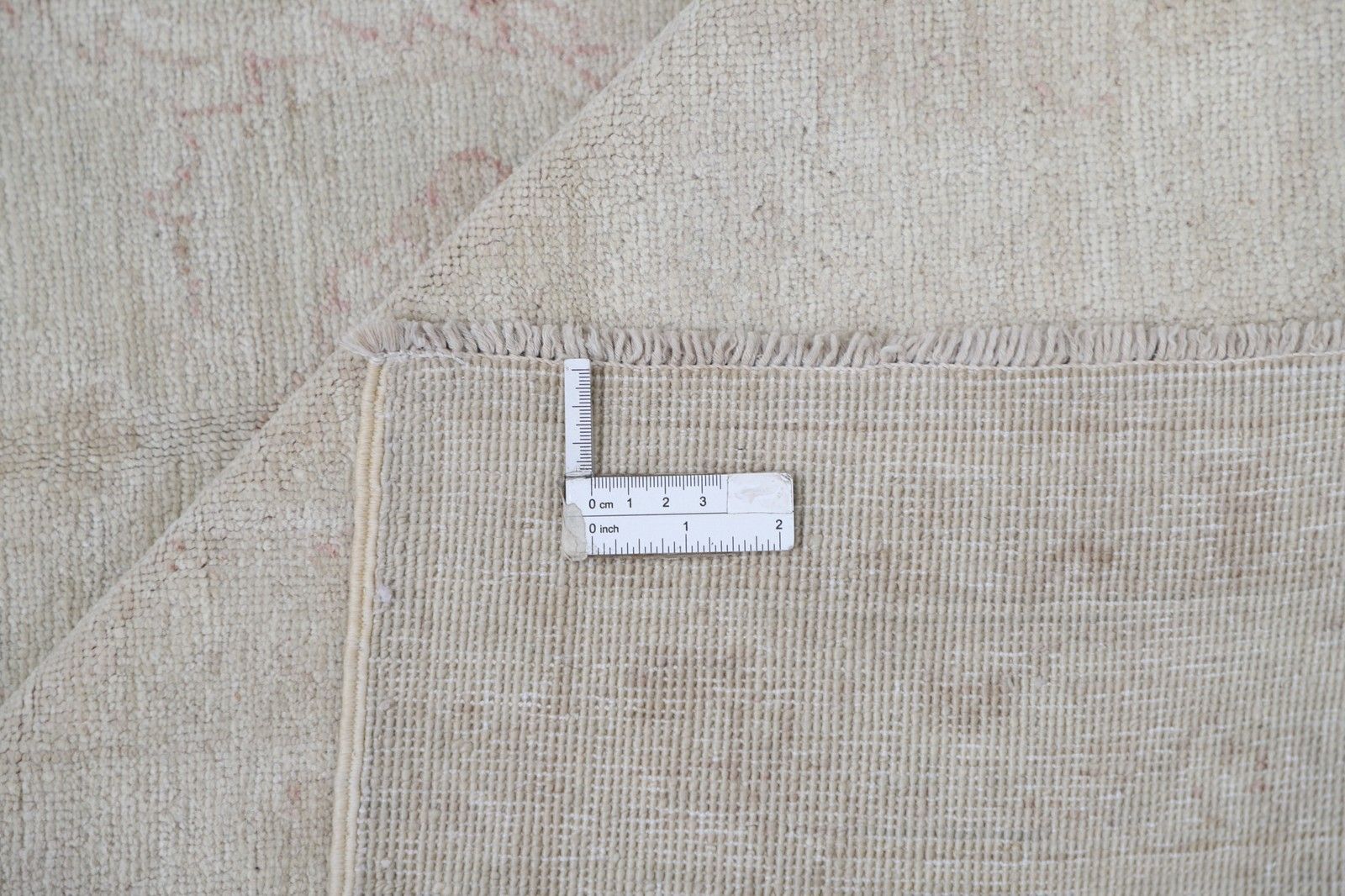 Tapis traditionnel noué à la main en laine beige, 10 x 13,2 pi, pour grand salon photo buy
