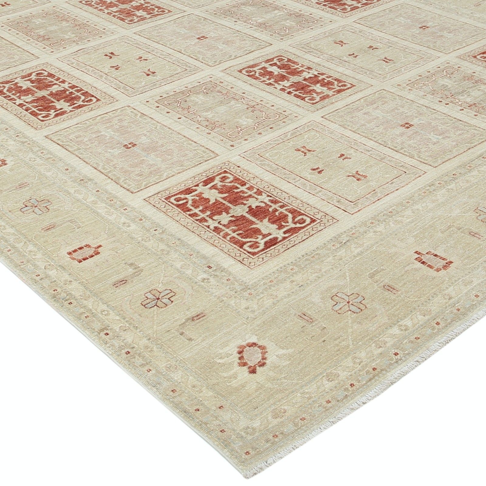 7.8x11.6 Ft Decorative Wool Large Area Rug. Hand Knotted Carpet For Living Room photo buy