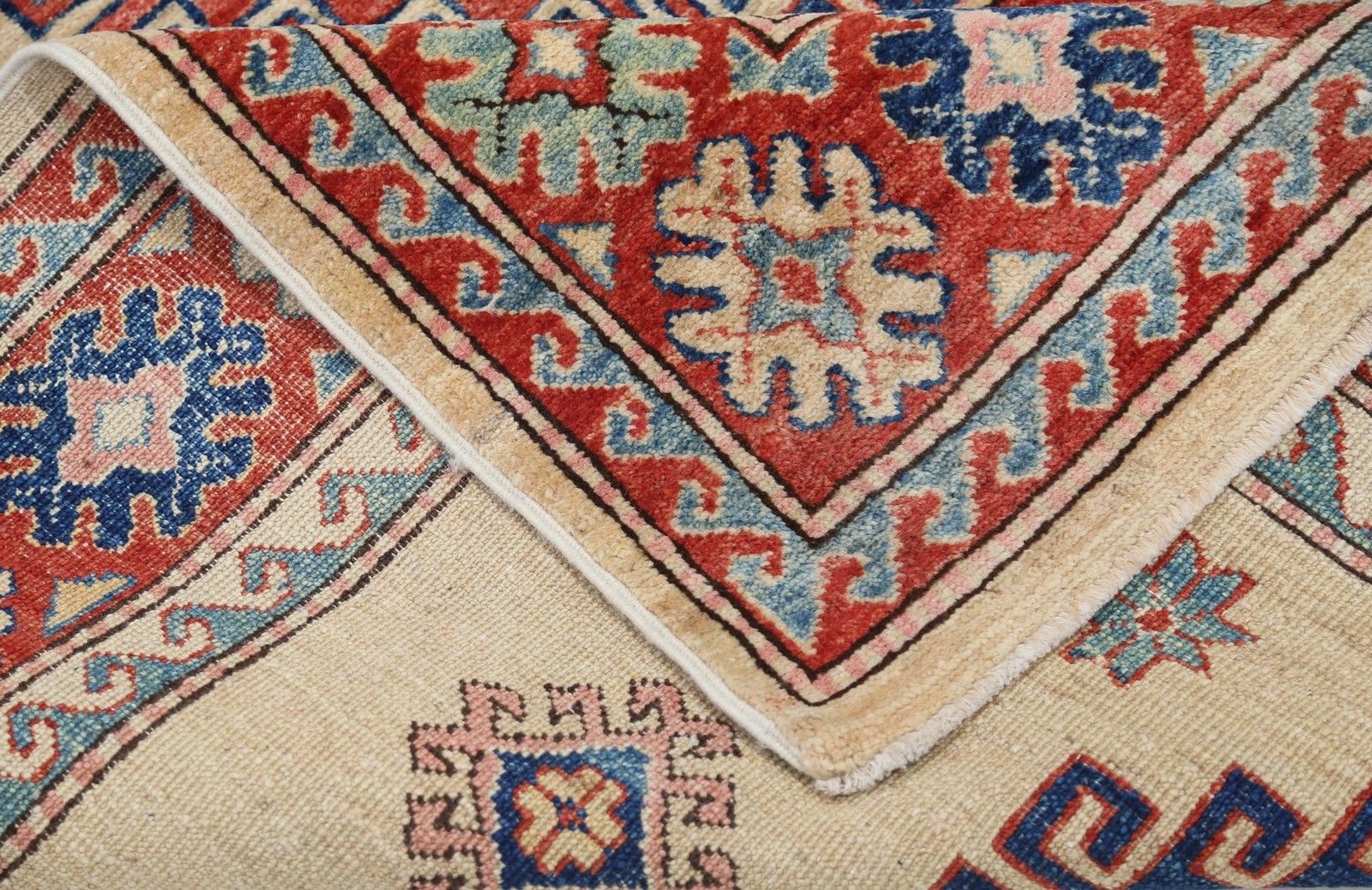 4.8x7 Ft Wool Handknotted Turkish Area Rug For Living Room And Bedroom Decor photo buy