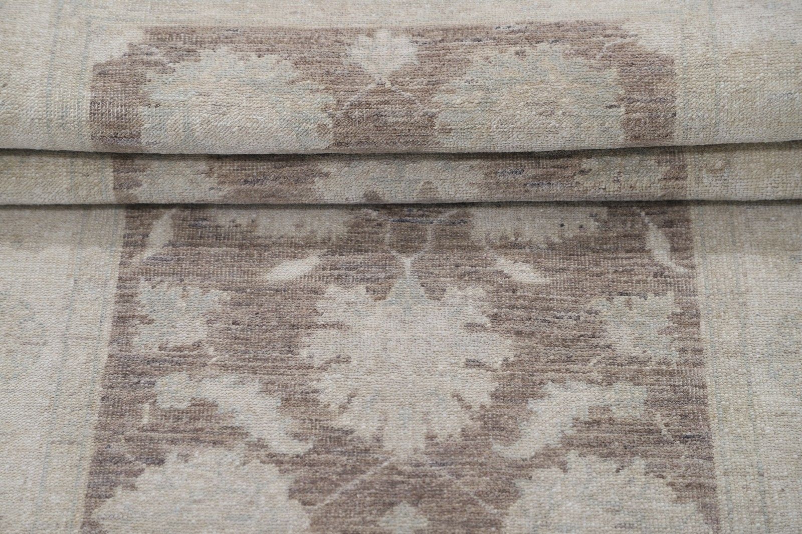 Tapis de couloir en laine, motifs floraux, fait main, 0,82 x 2,34 m photo Textiles