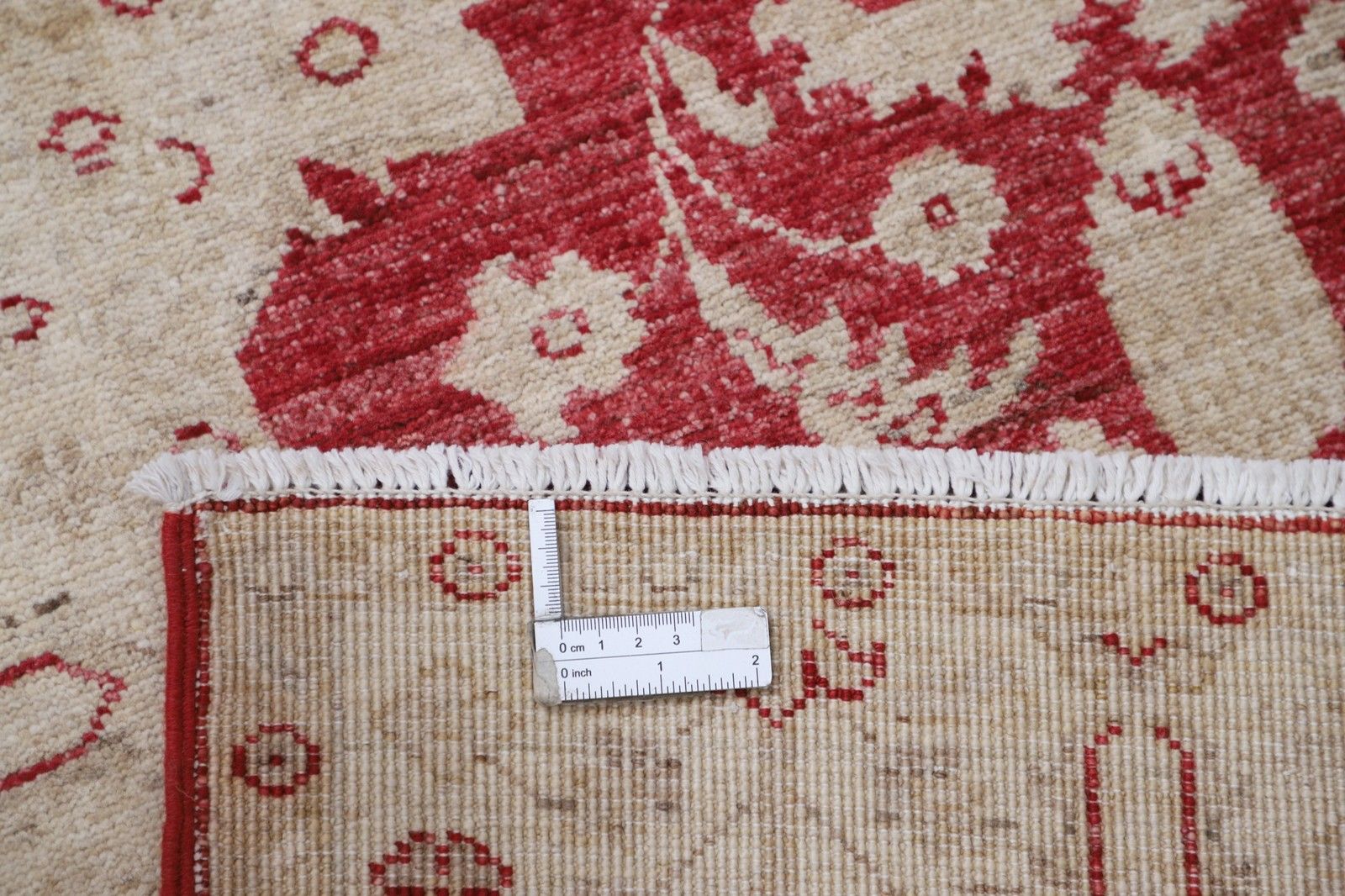 2.8x10 Ft Handknotted Hallway Runner Rug. Red Wool Rug For Kitchen And Entryway photo 1358.0