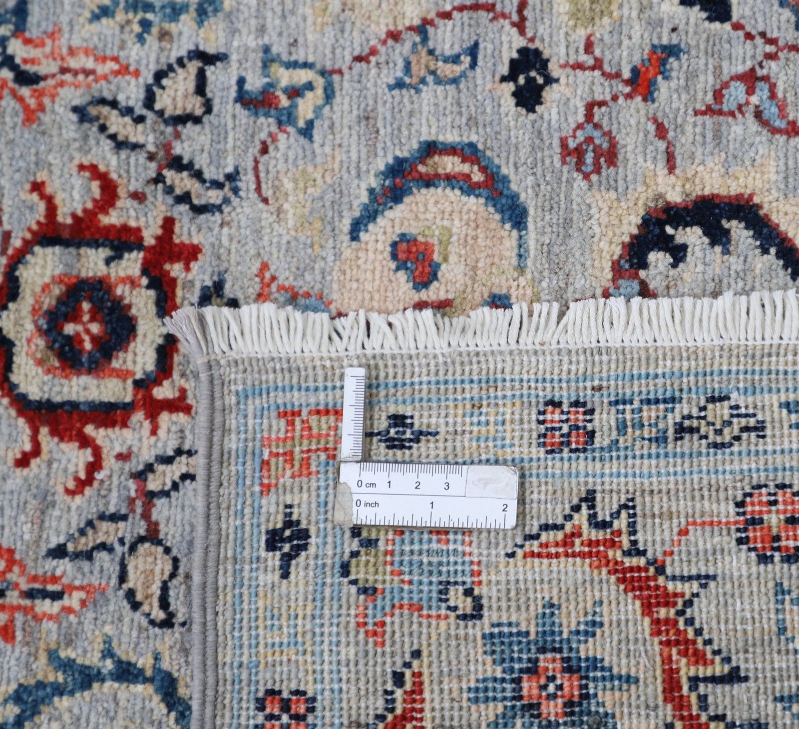 4x6 Ft Multicolor Hand Knotted Turkish Accent Rug With Floral Design photo vinterior
