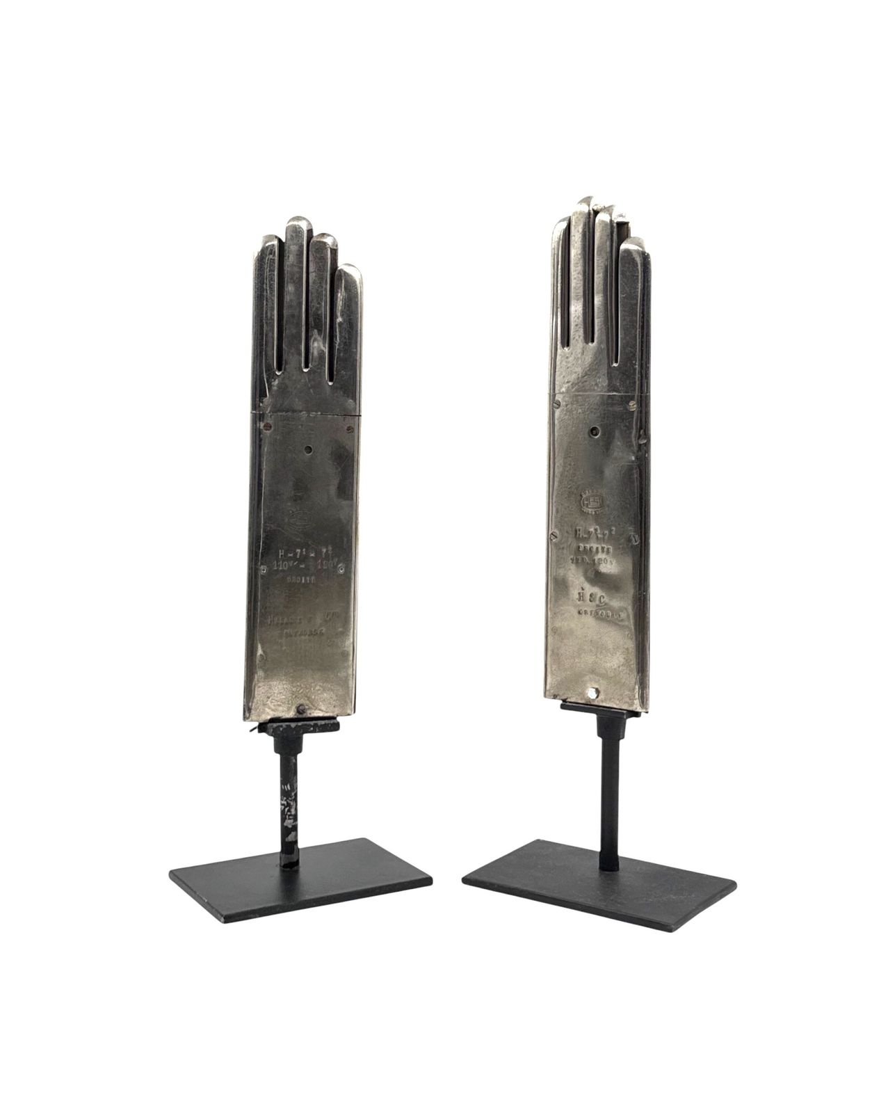 Pair Of Glove Warmers, Hilaire Et Cie Grenoble France 1940s photo vinterior