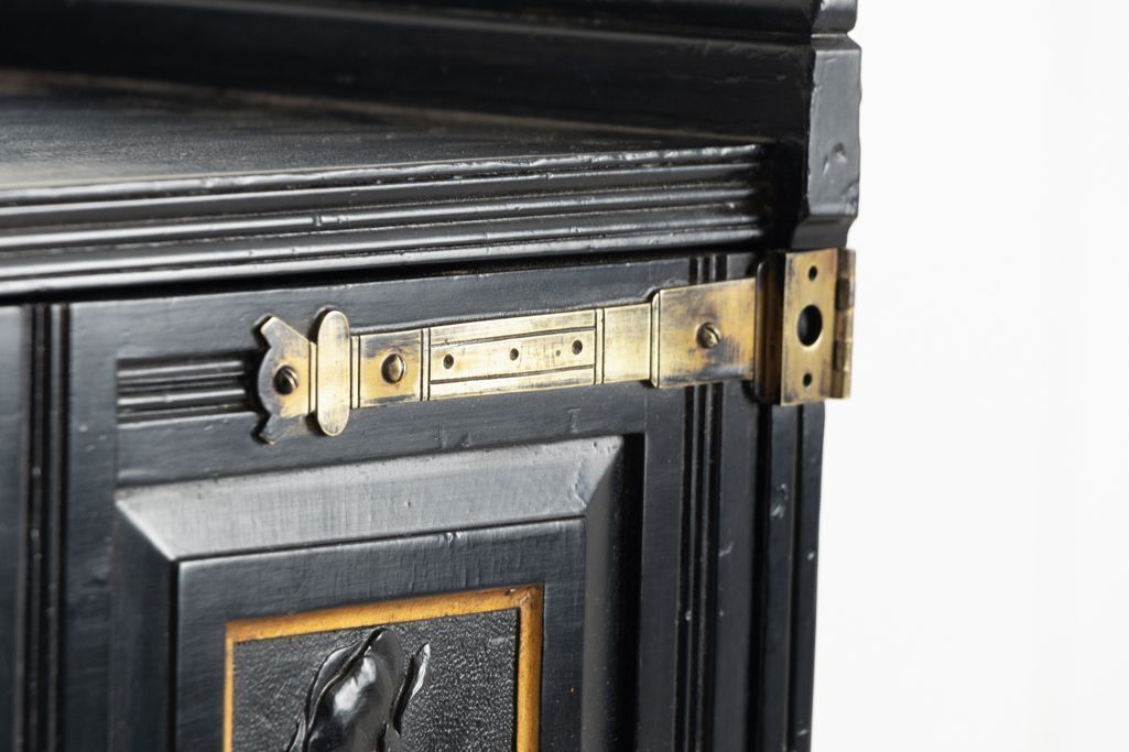Aesthetic Movement Musician's Cabinet By Henry Ogden & Son, Manchester C.1880 photo buy