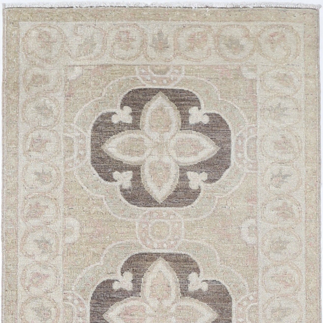 2.6x10.3 Ft New Hallway Runner Rug. Handknotted Kitchen Runner Rug. 100% Wool photo vinterior