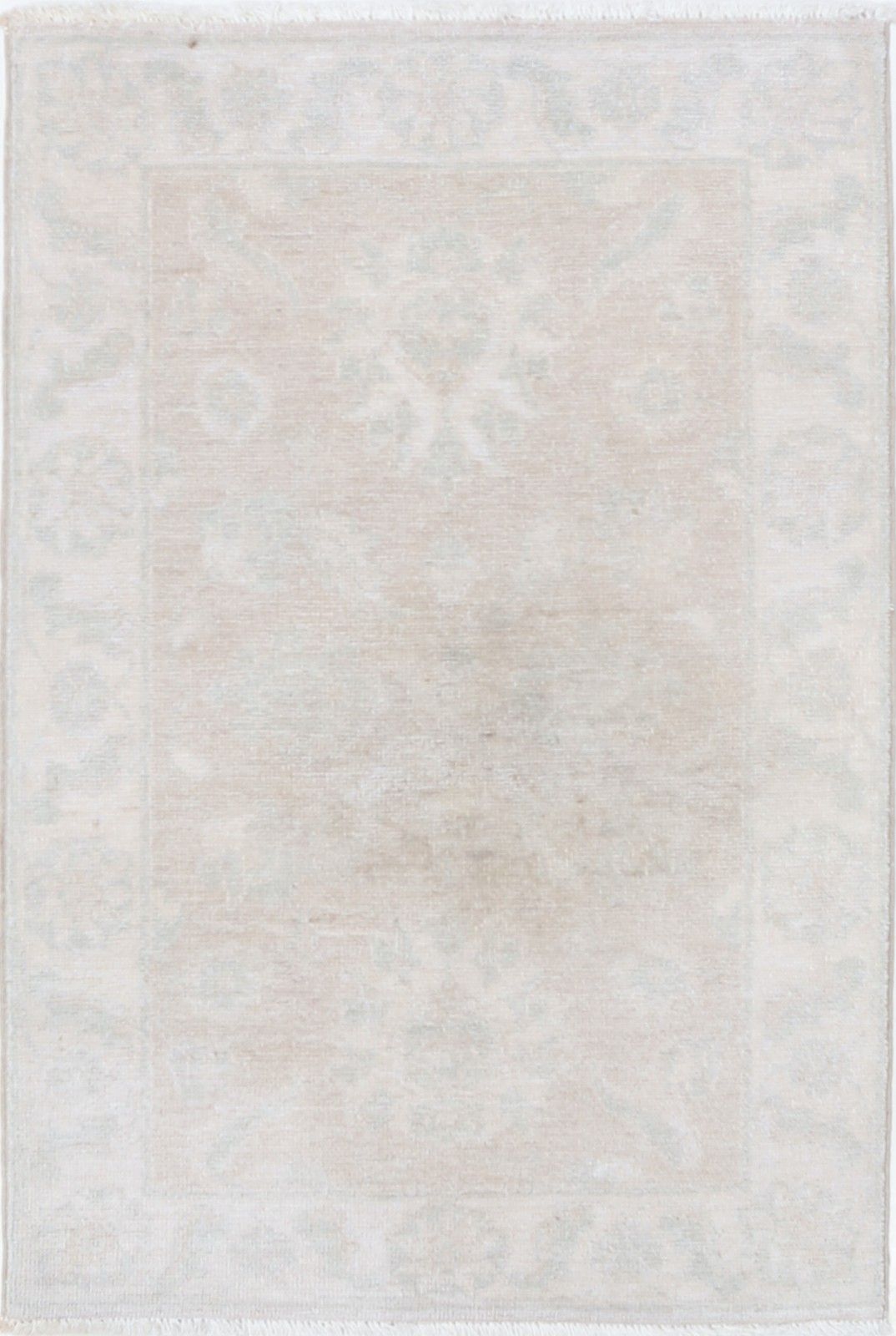 Tapis d'appoint traditionnel noué à la main en laine, 2 x 3 pi, pour entrée et chevet