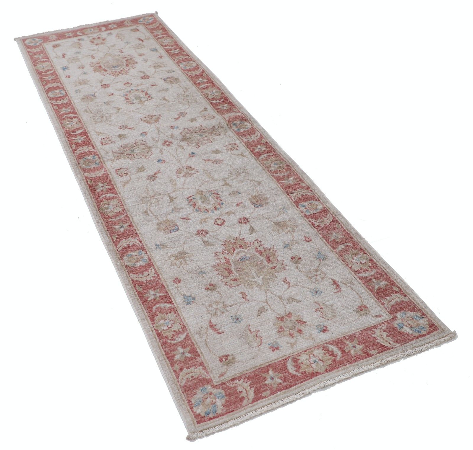 Tapis de couloir beige 0,74 x 2,32 m. Tapis de couloir fait main pour couloir et cuisine photo furniture