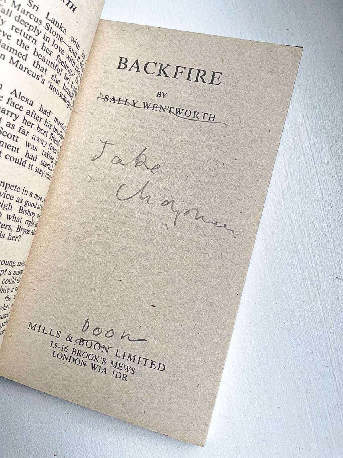 Jake Chapman 'Mills & Doom' Unique Hand Painted & Signed Rectified Novel, 2023 photo Art