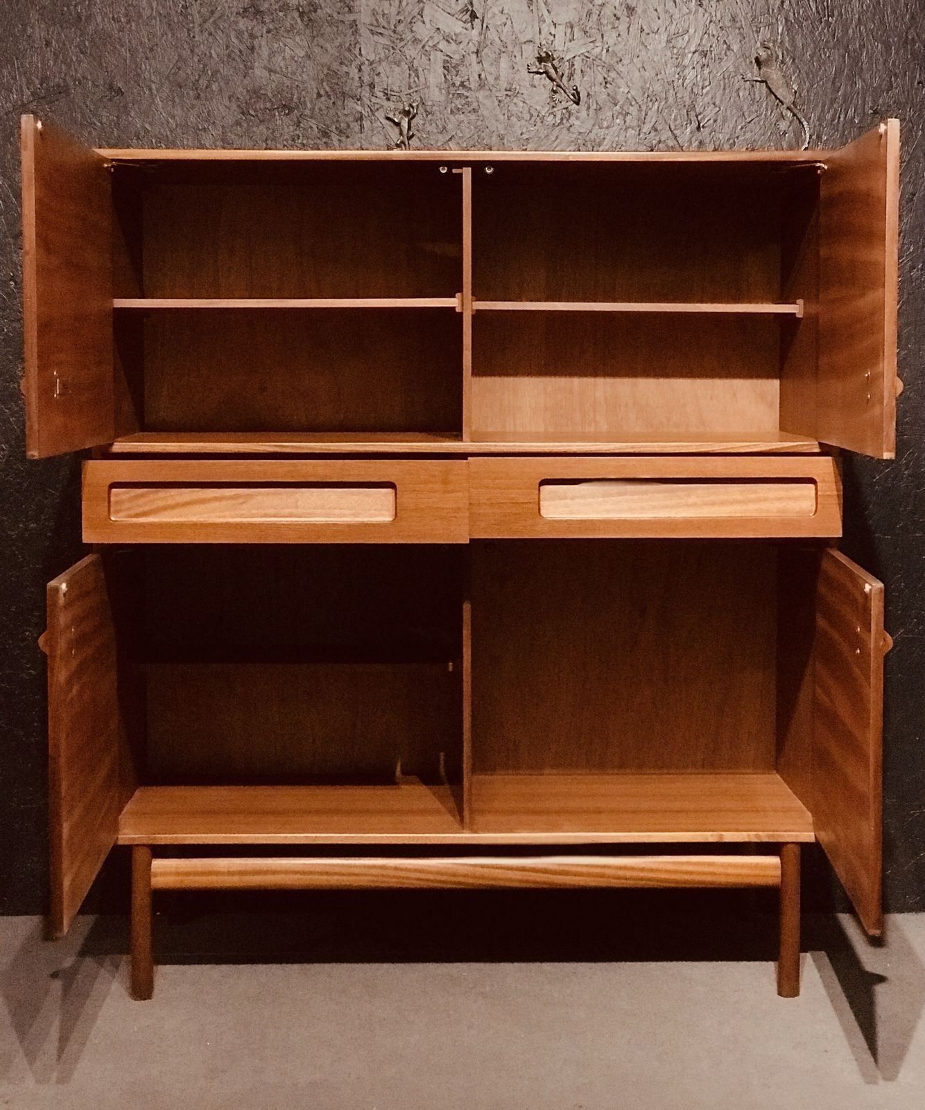 McIntosh Tall Sideboard, Scotland 1970s photo vintage