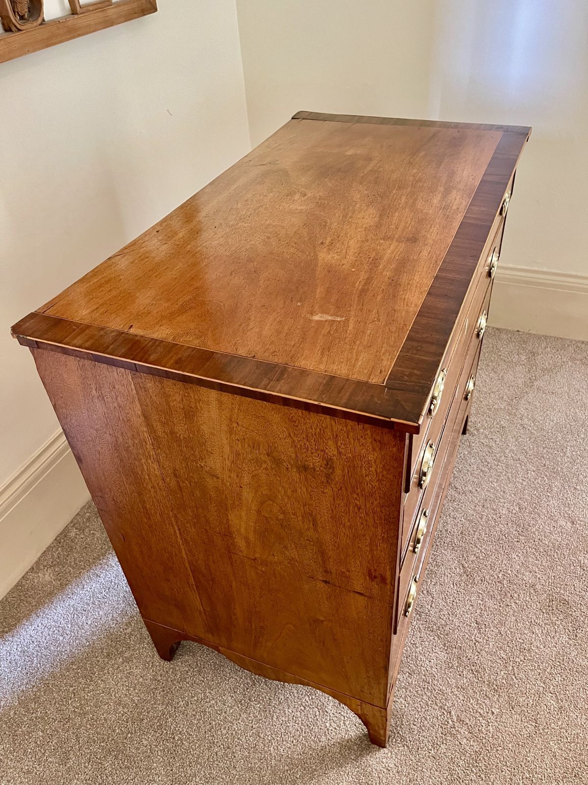 George Ill Mahogany Chest Of Drawers photo furniture