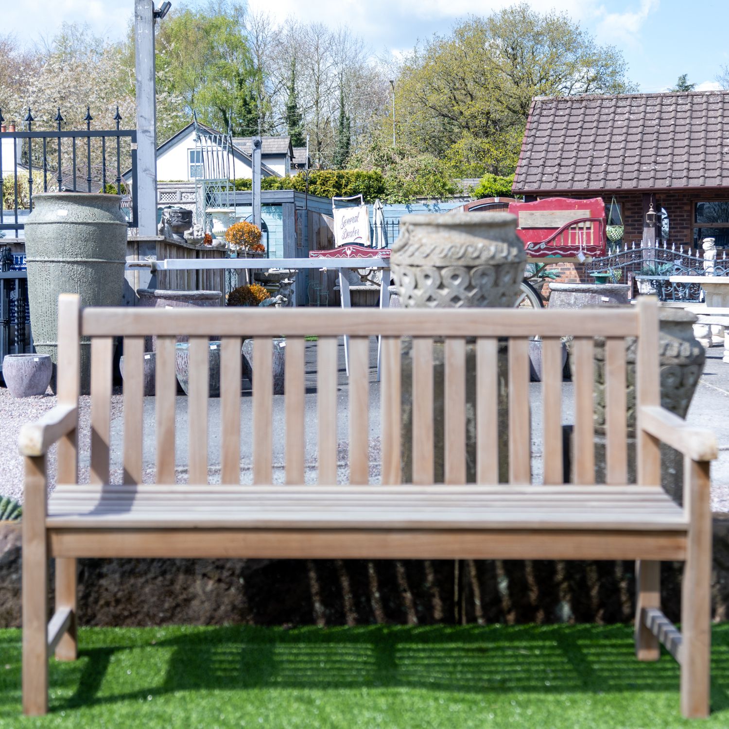 Teak Bench photo Garden Furniture
