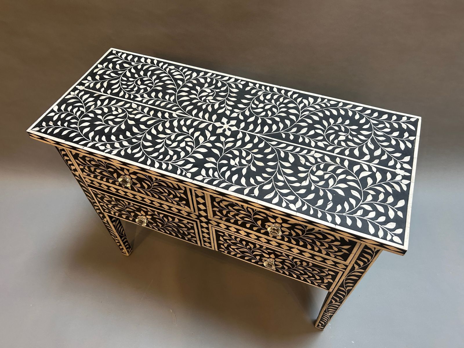 Decorative Inlaid Chest Of Drawers photo furniture