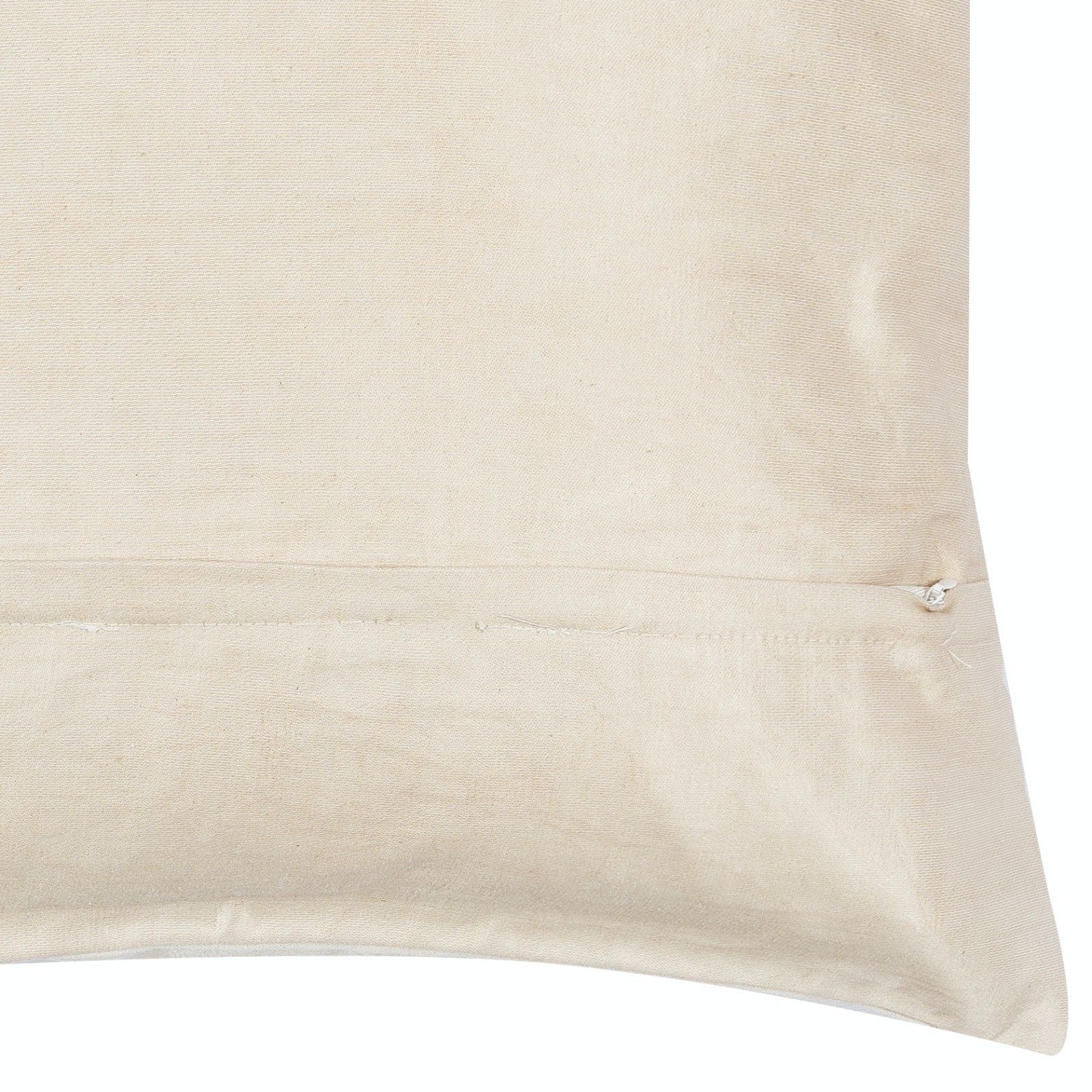 Housse de coussin brodée 100 % soie 21" x 21". Coussin décoratif neuf. Coussin dentelle moderne photo 123.0