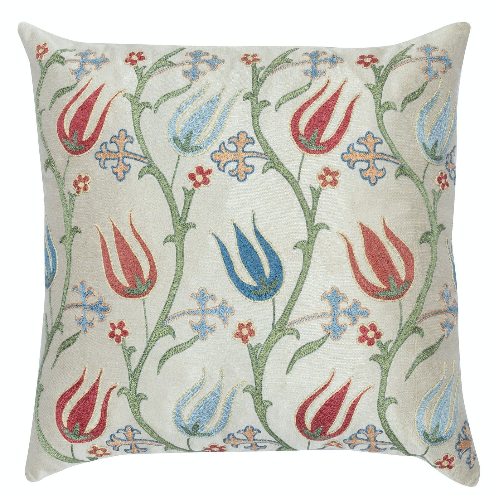 Lot de 2 housses de coussin en soie 100 % - 48 x 48 cm (19" x 19"), une paire photo Textiles