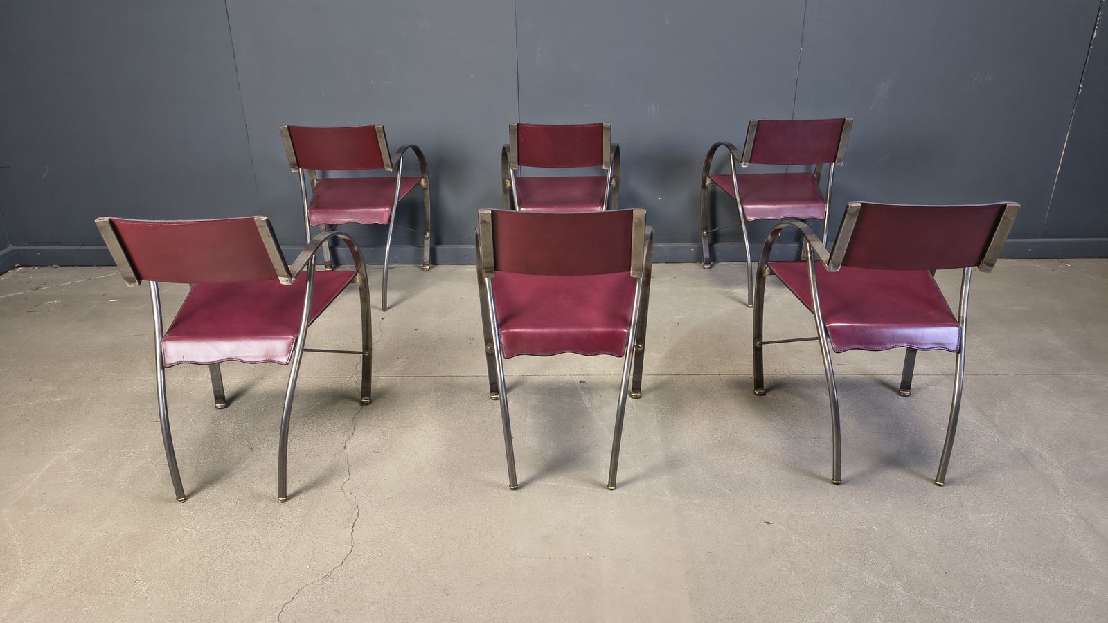 Vintage Dining Chairs By Segis Italy, 1980s photo vinterior