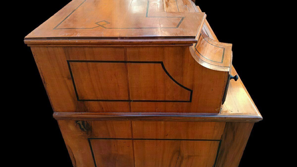 Inlaid Folding Desk From The End Of The 18th Century photo Furniture