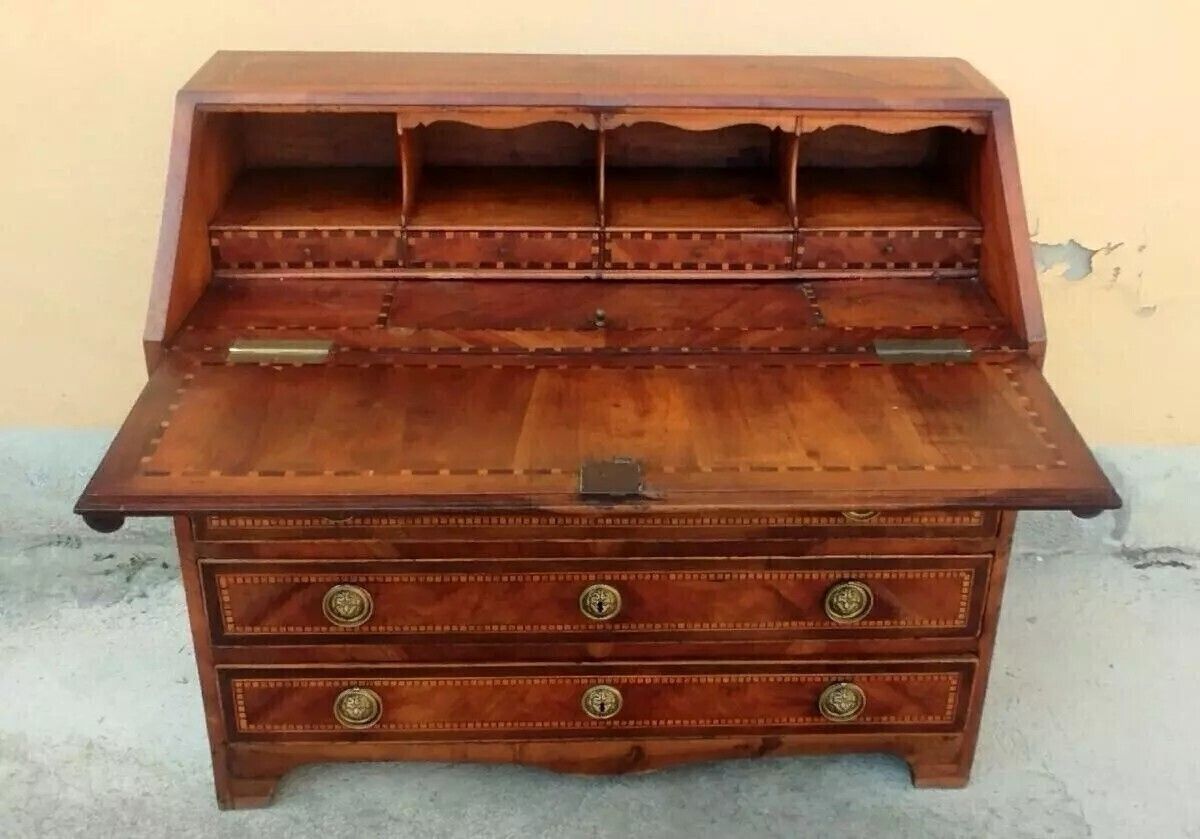 Antique Tuscan Louis XVI Period Desk, photo Furniture