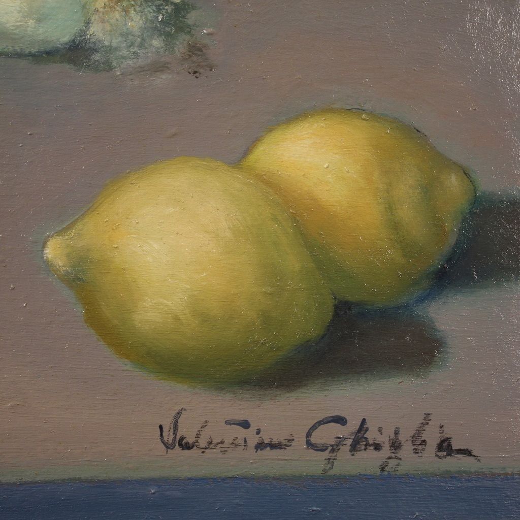 Nature morte des années 1940, par Valentino Ghiglia photo 1000.0