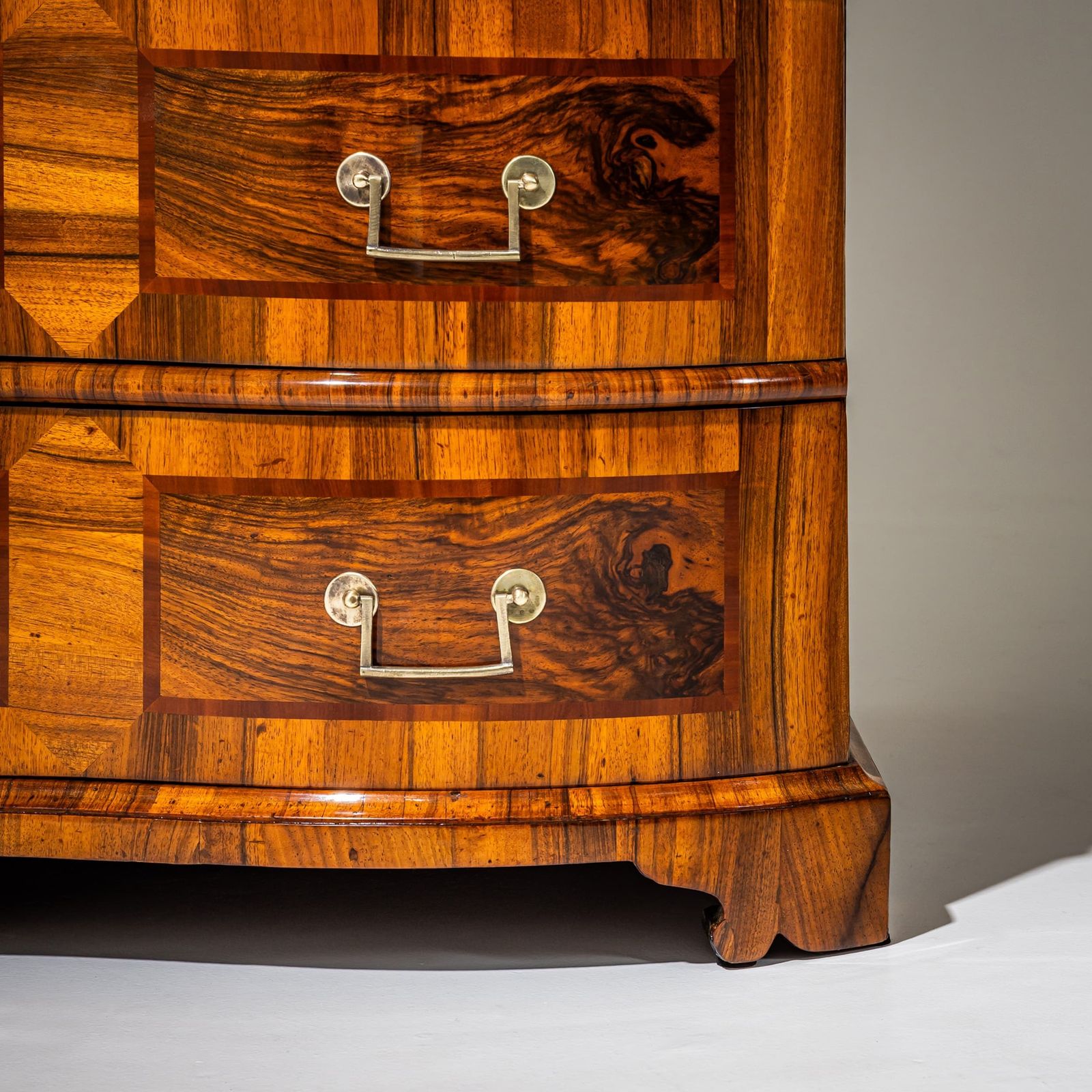 Baroque Slant Front Secretary In Walnut, Mid 18th Century photo buy