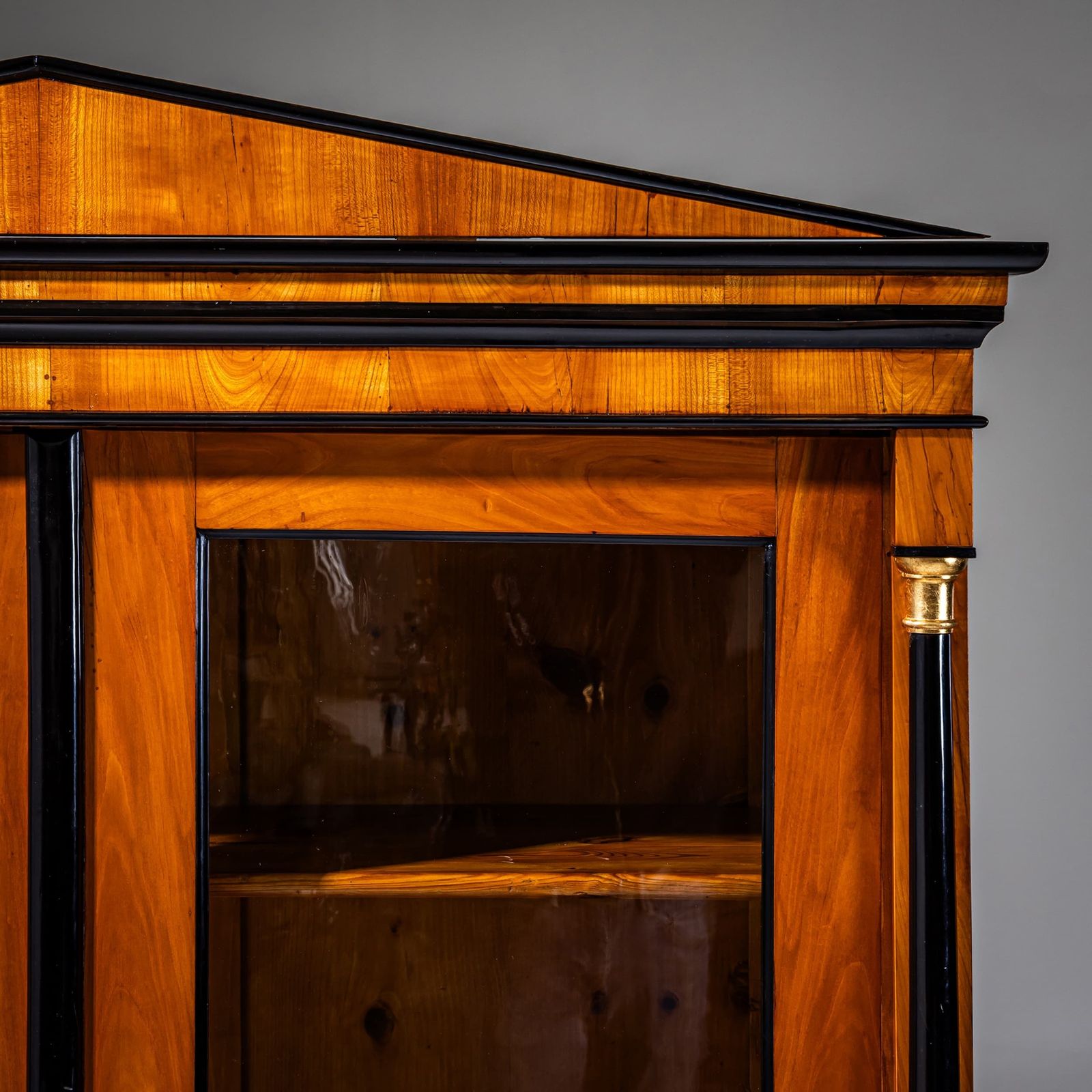 Biedermeier Bookcase, Circa 1815/20 photo vintage