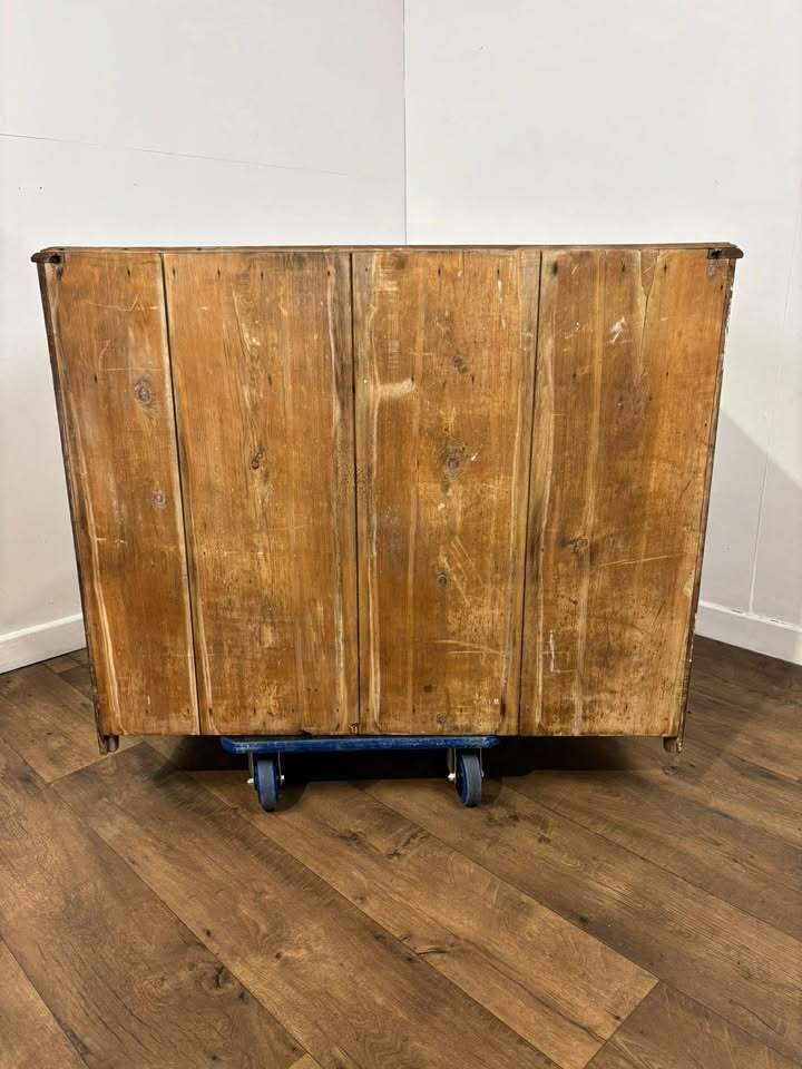 429.0 Edwardian Satinwood Chest Of Drawers photo