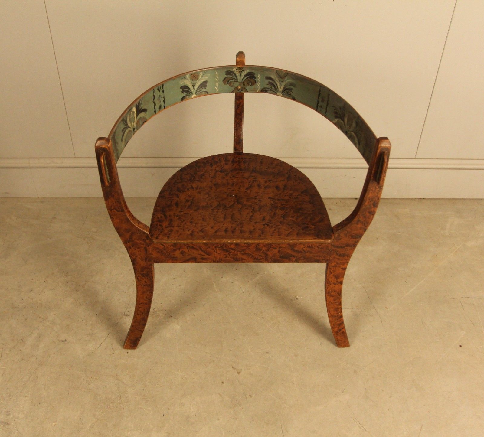 An Early 20th‑Century Norwegian Allmoge Folk‑Art Chair photo for sale