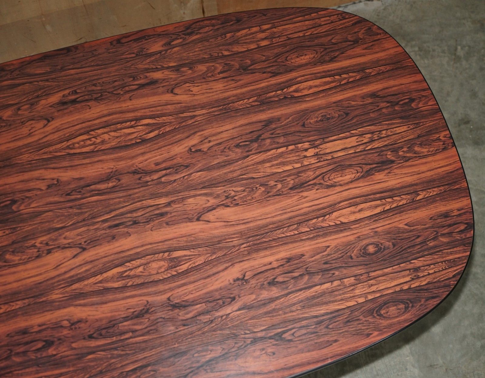 Vintage Mid Century Modern Herman Miller Eames Rosewood Conference Table photo buy