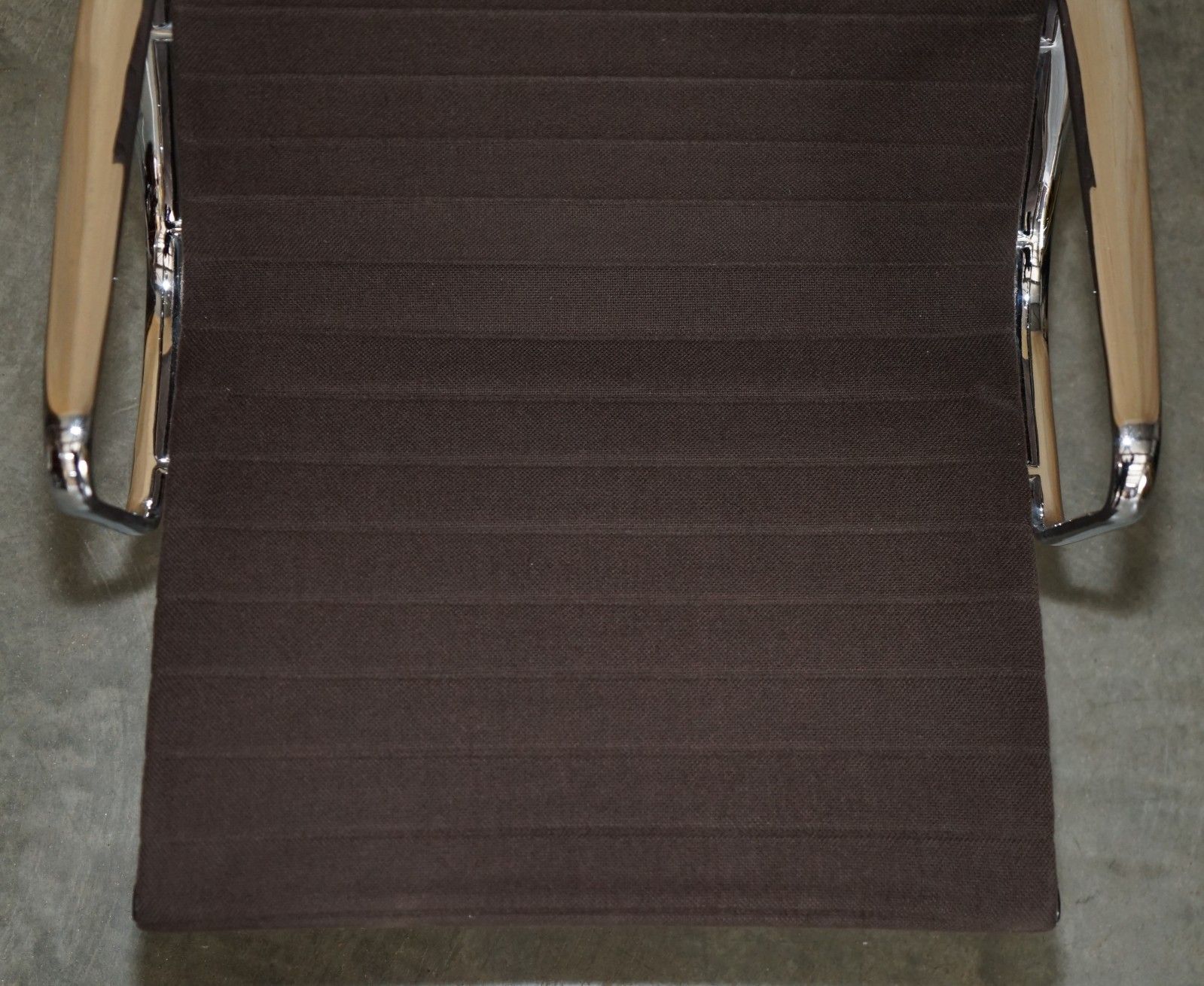 1 Of 3 Brown 1987 Vitra Eames Herman Miller Ea 116 Model Office Swivel Chairs photo Furniture