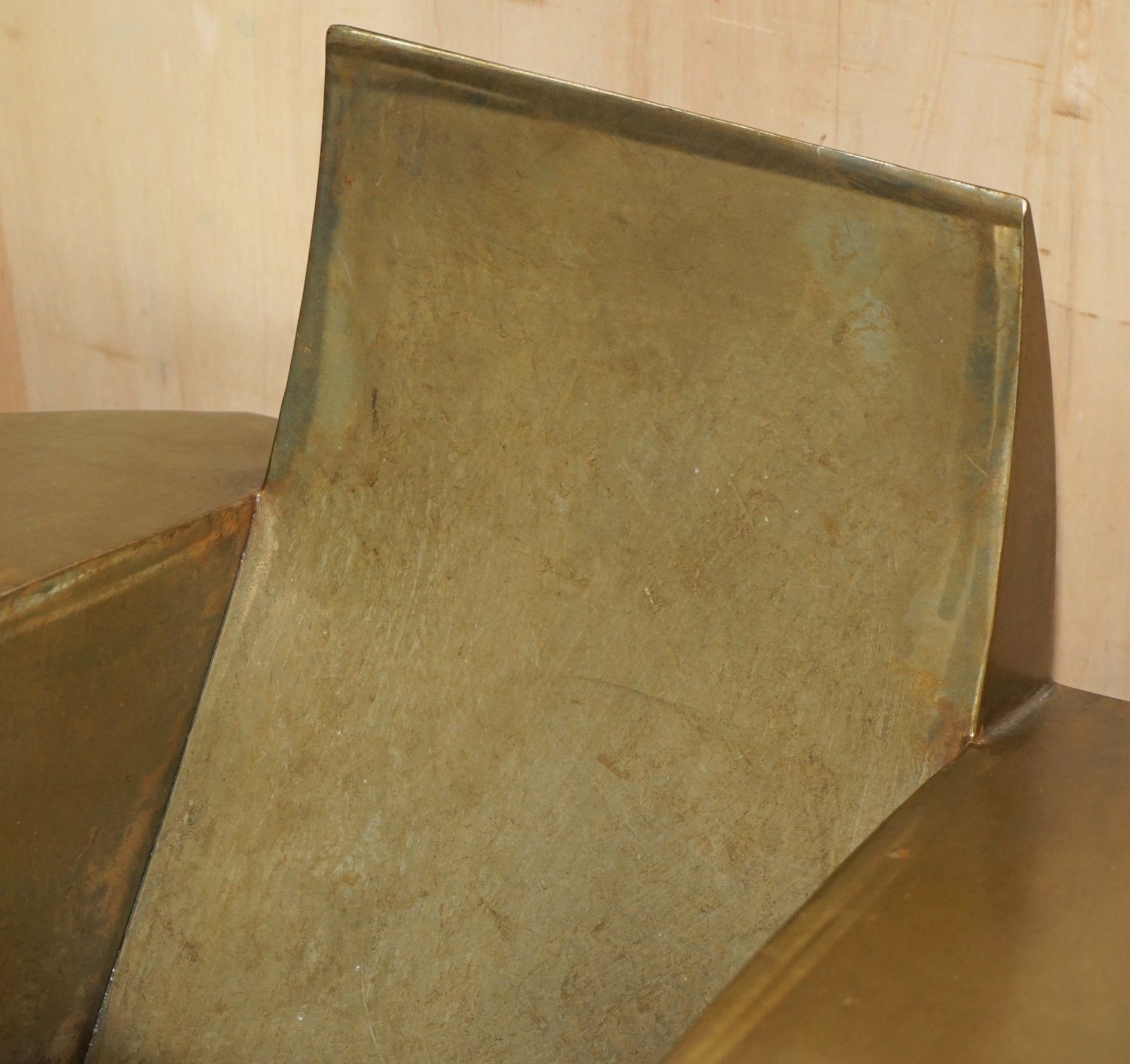 Original 1980's Jonathan Singleton Easy Number One Cubist Modernist Armchair photo vintage