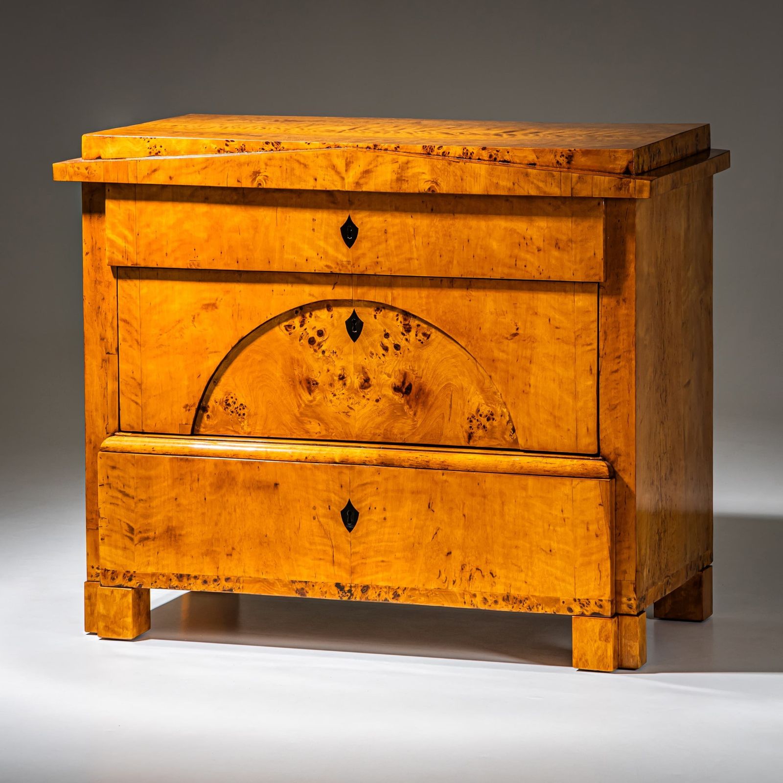 Biedermeier Ladekast In Berk, Noord Duitsland, Ca. 1820
