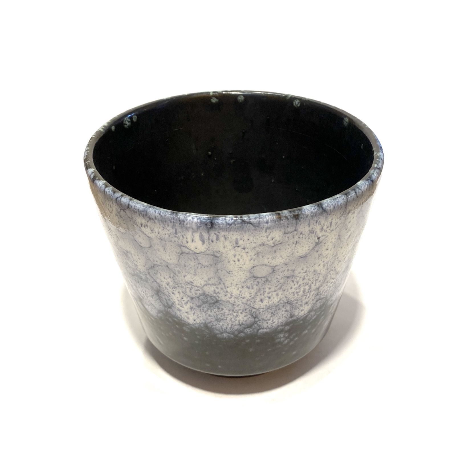 Es Keramik Planter In Blue Fat Lava Glaze, 1970s West German Ceramic Plant Pot photo vinterior