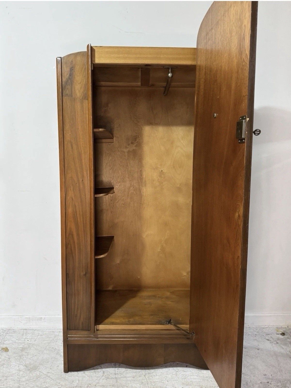 Wardrobe Art Deco Gentlemen’s Mid Century Retro Vintage photo furniture