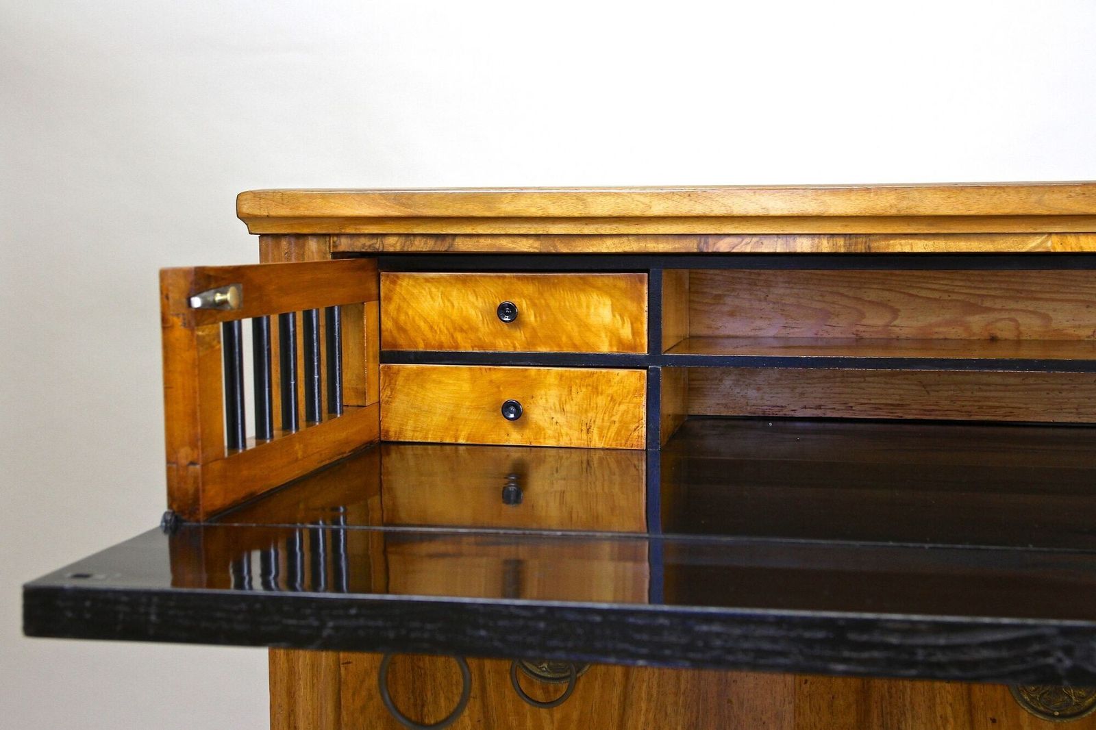photo furniture 19th Century Biedermeier Chest Of Drawers/ Secretary Desk, Austria Ca. 1830