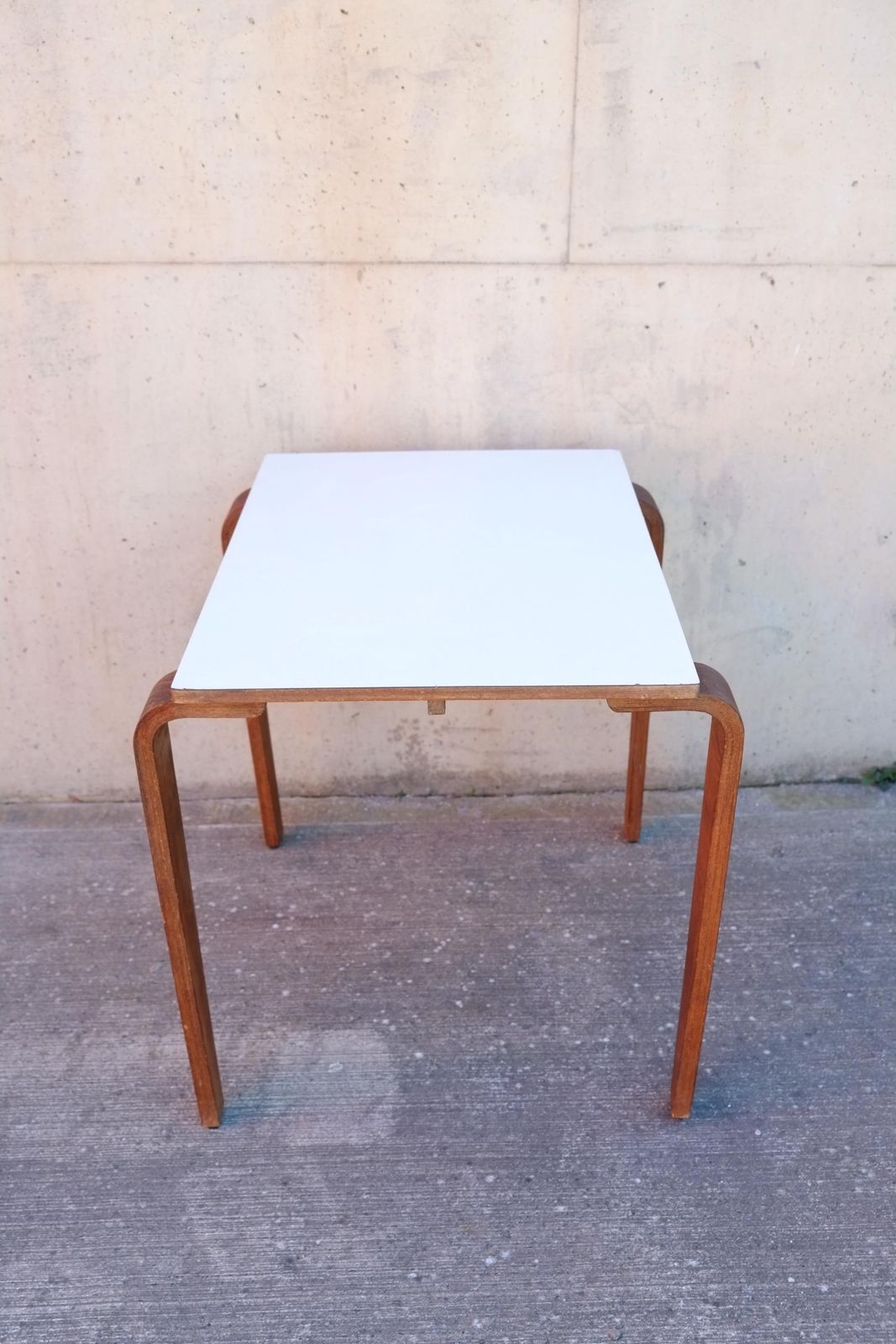 Mid Century Bentwood Plywood & Formica Desk By James Leonard For Esavian photo Furniture