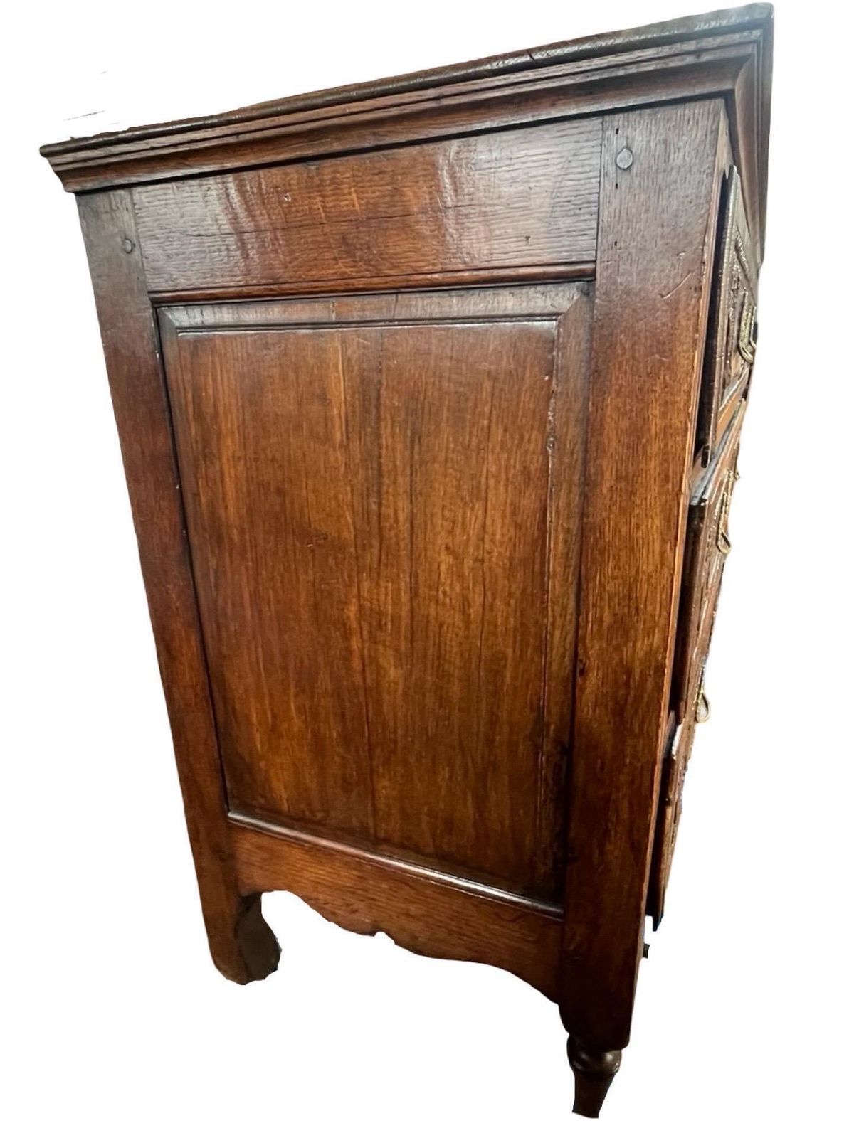 French Carved Oak Louis XVI Chest Of Drawers, Late 1700s photo buy
