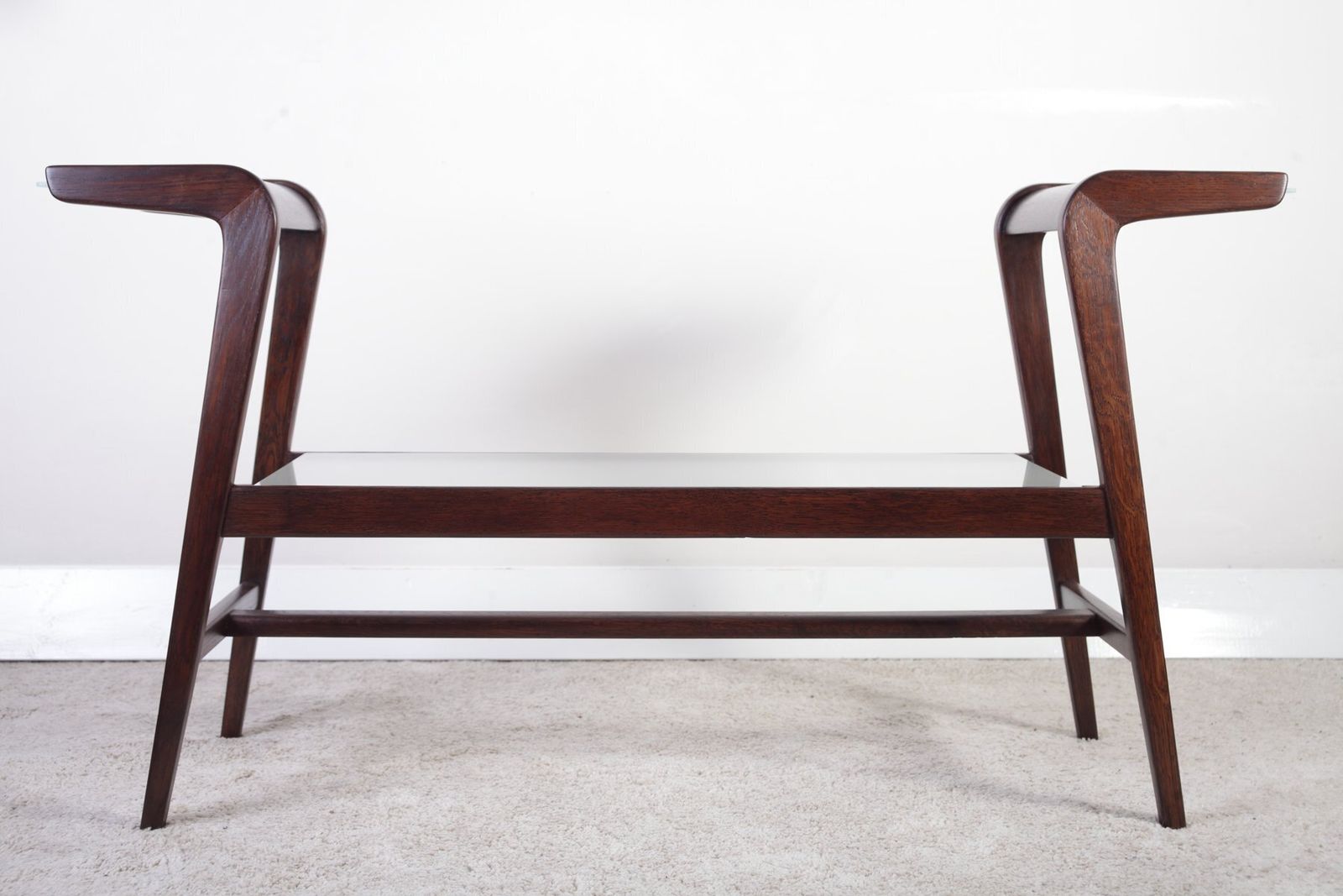 Mid Century Modern Oak Flower Or Bar Or Book Side Stand  From úluv/Krásná Jizba, 1950s photo Furniture