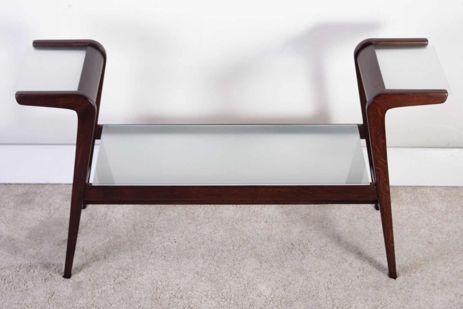 photo vinterior Mid Century Modern Oak Flower Or Bar Or Book Side Stand  From úluv/Krásná Jizba, 1950s