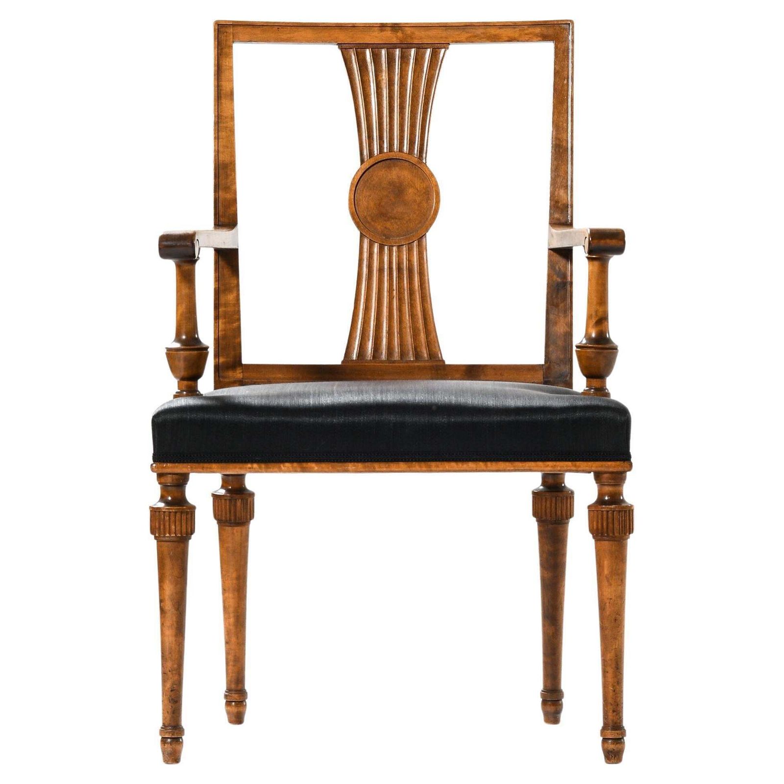 Armchair In Birch And Horsehair Attributed To Axel Einar Hjorth, 1930s
