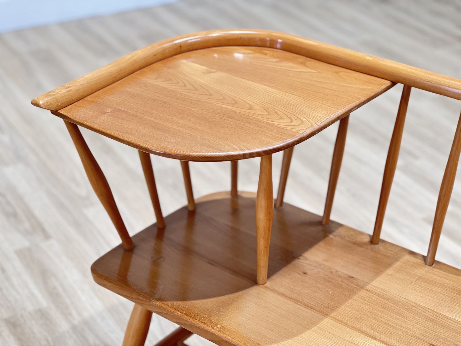 photo furniture Ercol Telephone Seat By Lucian Ercolani, England 1960s