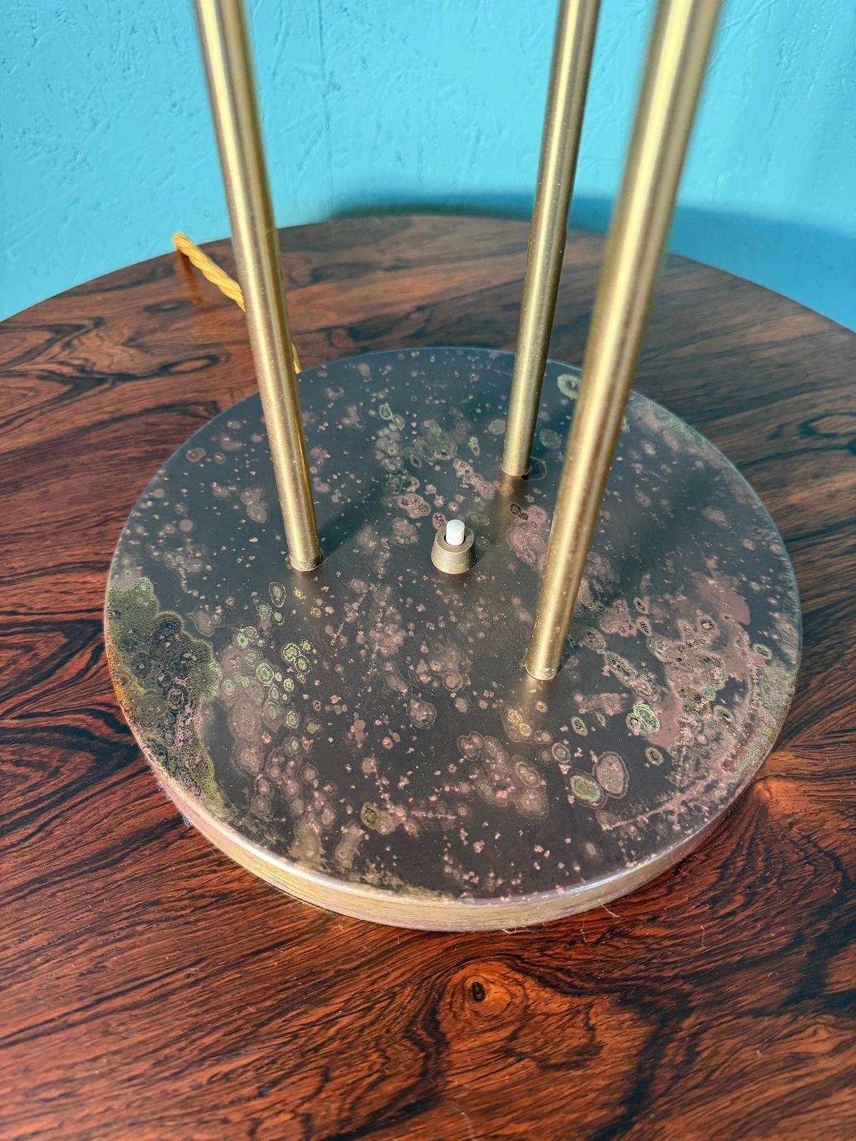 Rare Original Ph 5 Table Lamp By Poul Henningsen, Manufactured By Louis Poulsen photo for sale