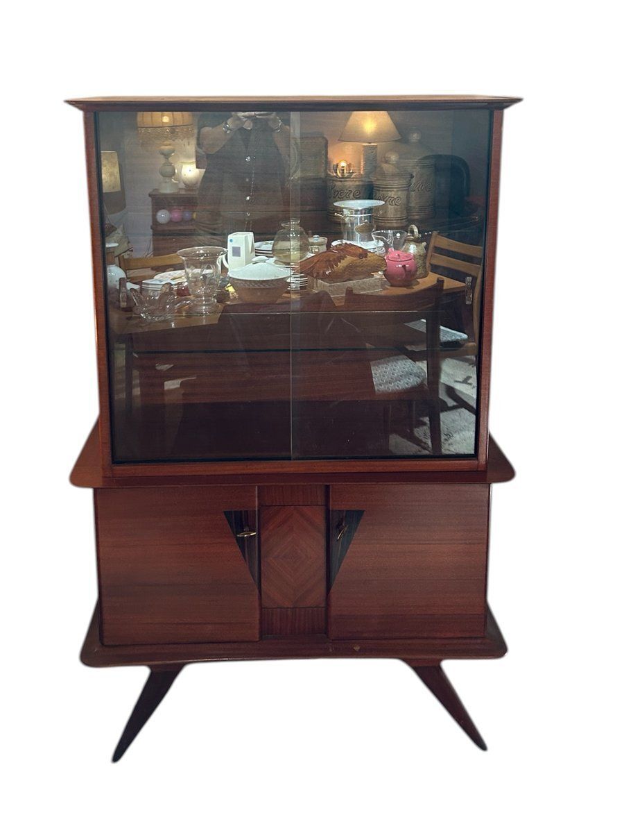 Italian Modernist Display Cabinet By Paolo Buffa, 1950s photo furniture