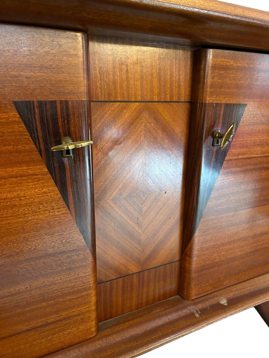 Italian Modernist Display Cabinet By Paolo Buffa, 1950s photo vintage
