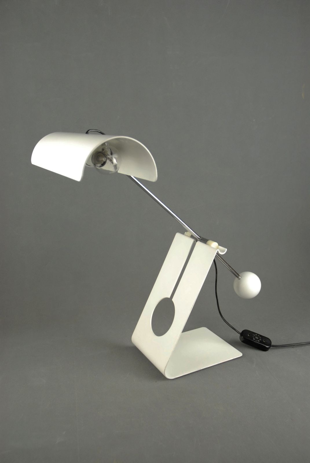 Mid Century Italian Desk Lamp, Picchio By Mauro Martini For Fratelli Martini, 1970s photo for sale