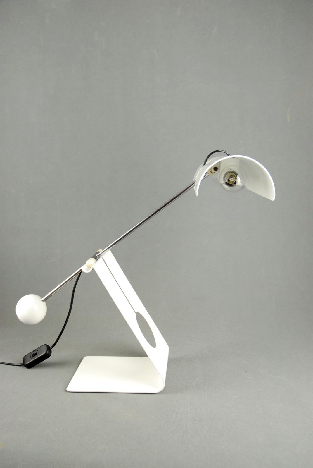 Mid Century Italian Desk Lamp, Picchio By Mauro Martini For Fratelli Martini, 1970s photo vintage