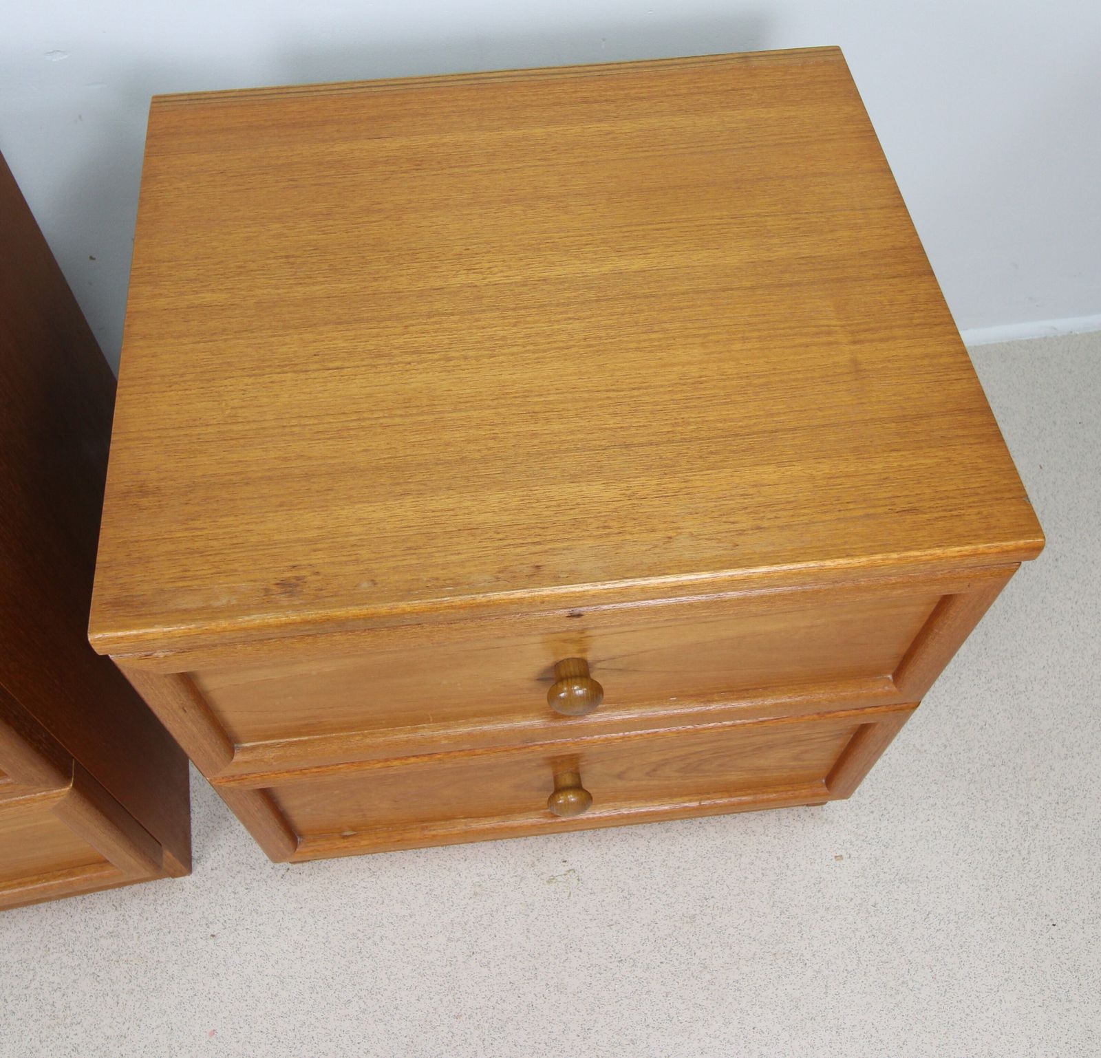 photo furniture Mid Century Pair Of G Plan Bedside Cabinets
