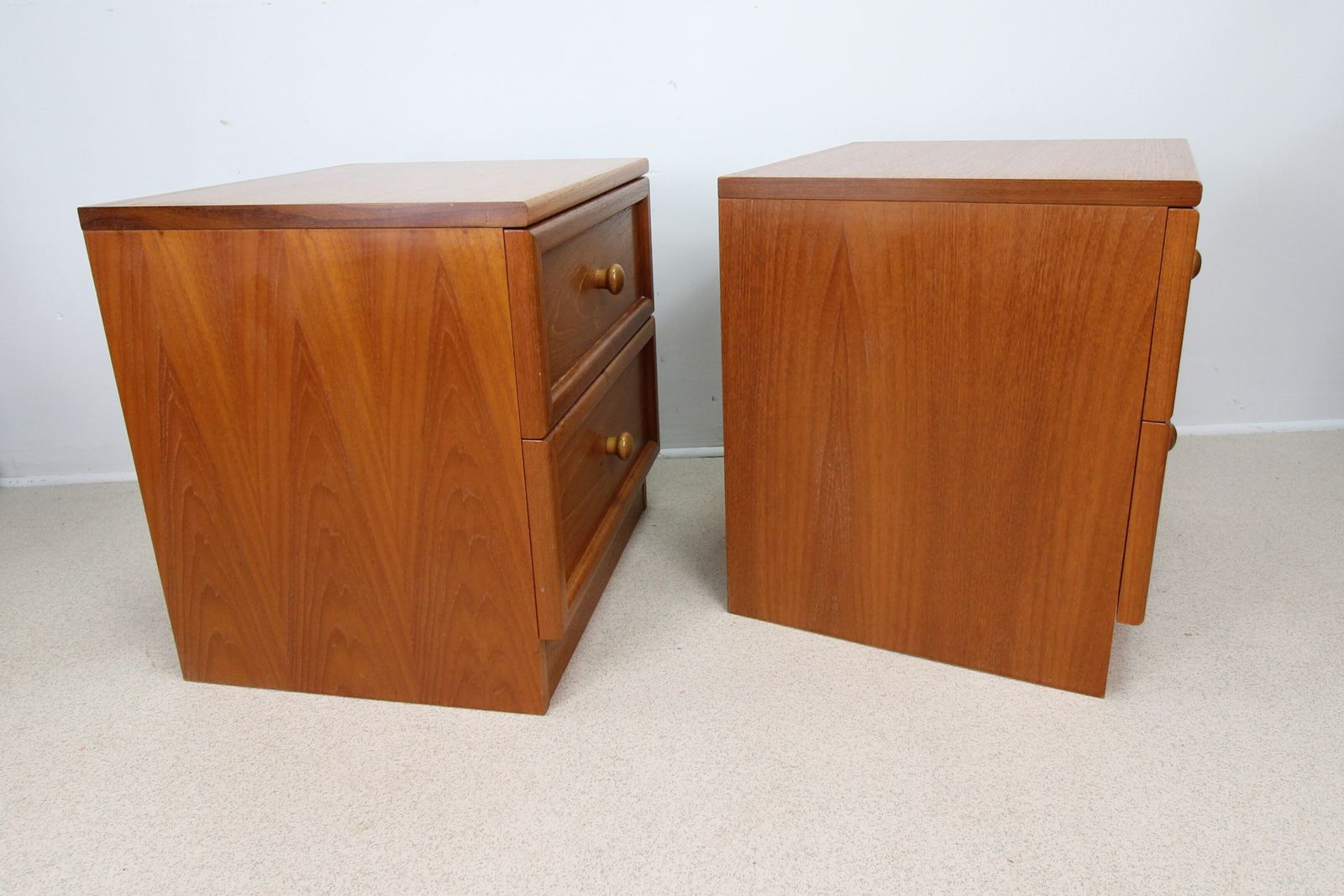 Mid Century Pair Of G Plan Bedside Cabinets photo furniture